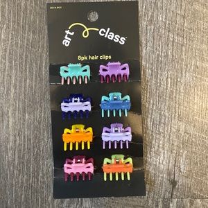 Art Class Colorful Little Hair Clips NEW